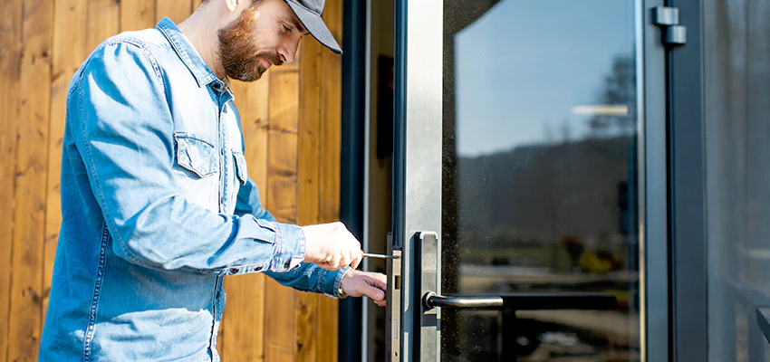 Frameless Glass Storefront Door Locks Replacement in Orland, CA